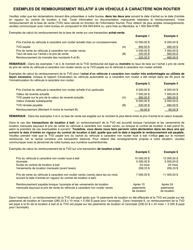 Demande De Remboursement - Vehicules a Caractere Non Routier - Manitoba, Canada (French), Page 2