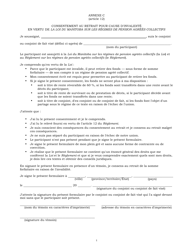 Agenda C Consentement Au Retrait Pour Cause D&#039;invalidite En Vertu De La Loi Du Manitoba Sur Les Regimes De Pension Agrees Collectifs - Manitoba, Canada (French)