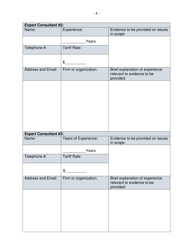 Intervener Application Form - Manitoba, Canada, Page 4