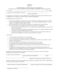 Document preview: Agenda B Consentement Au Retrait Par Un Non-resident En Vertu De La Loi Du Manitoba Sur Les Regimes De Pension Agrees Collectifs - Manitoba, Canada (French)