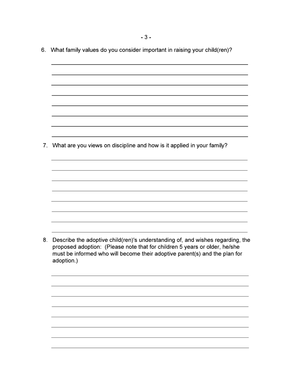 Family Self-assessment - Newfoundland and Labrador, Canada, Page 3
