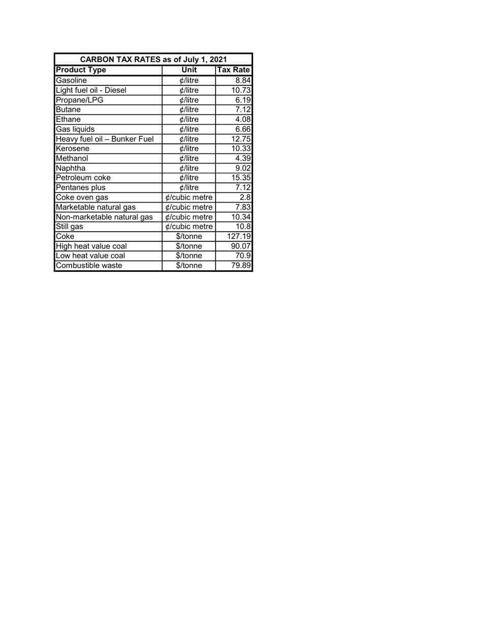Blank Return - Carbon Industrial Facilities (Emitter) Tax - Newfoundland and Labrador, Canada, Page 9