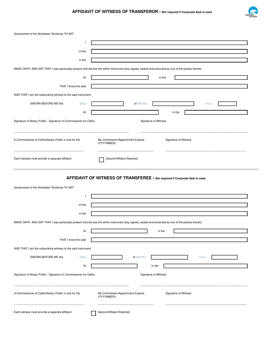 Transfer of Mineral Claim - Northwest Territories, Canada, Page 3