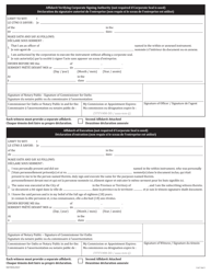 Form NWT8941 Notice of Cancellation - Northwest Territories, Canada (English/French), Page 3
