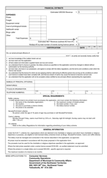 Form NWT1693 Application for Lottery Licence - Northwest Territories, Canada, Page 2