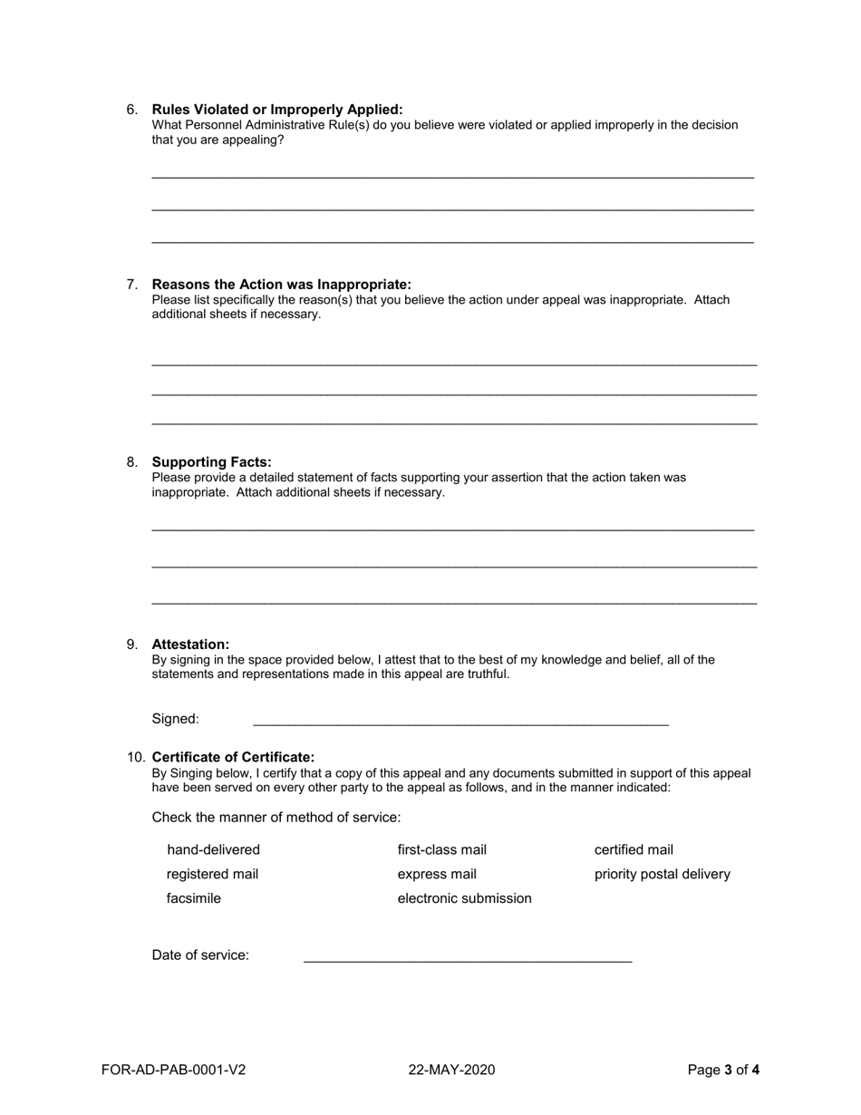 Notice of Appeal - New Hampshire, Page 3