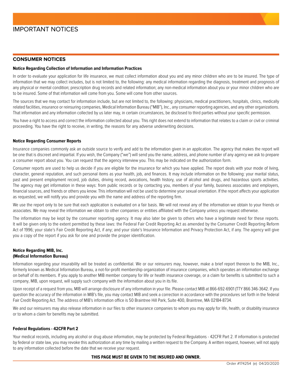 Voya Life Insurance Accelerated Life Benefit for Chronic Illness Claim for Association Plans - Member - New Hampshire, Page 5