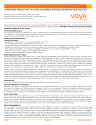 Voya Life Insurance Waiver of Premium Disability Claim Form - Employee - New Hampshire, Page 4