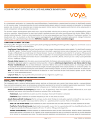 Proof of Death - Claimant&#039;s Statement - Voya Life Insurance - New Hampshire