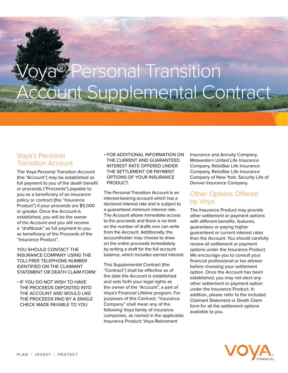 Proof of Death - Claimants Statement - Voya Life Insurance - New Hampshire, Page 6