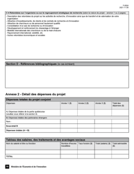 Form F-0024 Demande D&#039;aide Financiere - Pso-International - Quebec, Canada, Page 10