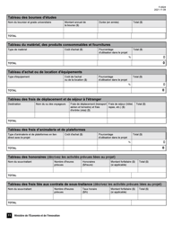 Form F-0024 Demande D&#039;aide Financiere - Pso-International - Quebec, Canada, Page 11