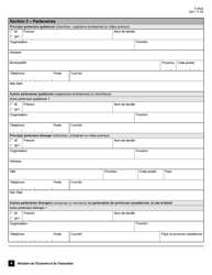 Form F-0024 Demande D&#039;aide Financiere - Pso-International - Quebec, Canada, Page 4