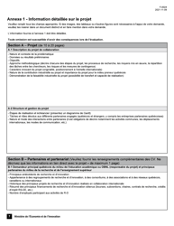 Form F-0024 Demande D&#039;aide Financiere - Pso-International - Quebec, Canada, Page 7