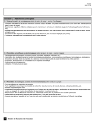 Form F-0024 Demande D&#039;aide Financiere - Pso-International - Quebec, Canada, Page 9