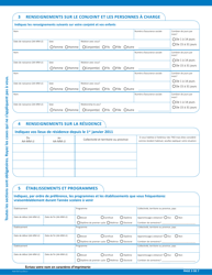 Forme NWT8711 Demande D&#039;aide Financiere - Etudiant a Temps Plein - Northwest Territories, Canada (French), Page 3