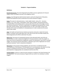 Ministerial Directive - Funeral, Burial and Cremation Program Guidelines - Northwest Territories, Canada, Page 3