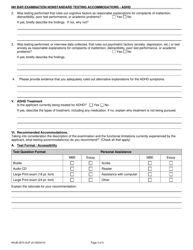 Form B-ADHD (NHJB-2873-SUP) New Hampshire Bar Examination Nonstandard Testing Accommodations - New Hampshire, Page 3