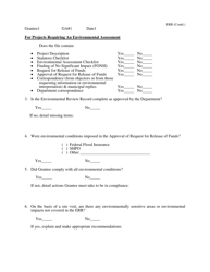 Monitoring Forms - Nj Small Cities Cdbg Program - New Jersey, Page 15
