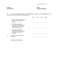 Monitoring Forms - Cdbg-Dr Program (Hurricane Irene) - New Jersey, Page 15