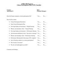 Monitoring Forms - Cdbg-Dr Program (Hurricane Irene) - New Jersey, Page 19