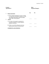 Monitoring Forms - Cdbg-Dr Program (Hurricane Irene) - New Jersey, Page 21