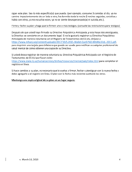 Instrucciones para Directiva Anticipada Psiquiatrica (Pad)/Plan De Crisis - New Jersey (Spanish), Page 4