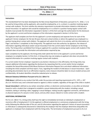 Sexual Misconduct/Child Abuse Disclosure Release - New Jersey, Page 4