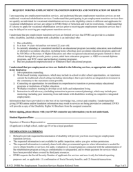 Pre-employment Transition Services Student Referral Form - New Jersey, Page 3