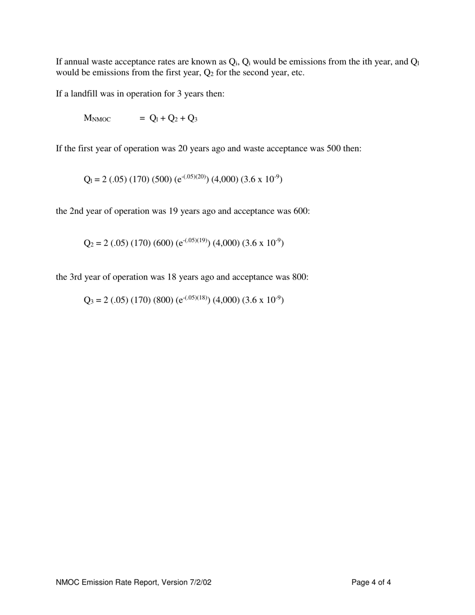 Nmoc Emission Rate Report - New Mexico, Page 4