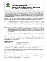 Document preview: Phase II Permit Application - Acid Rain Program - New Mexico