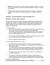 Instructions for Universal Stack Test Notification, Protocol and Report Form - New Mexico, Page 3