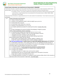 Permit Application for Hemp Manufacturing Facility or Hemp Processing Facility - New Mexico, Page 10