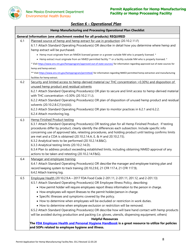 Permit Application for Hemp Manufacturing Facility or Hemp Processing Facility - New Mexico, Page 8