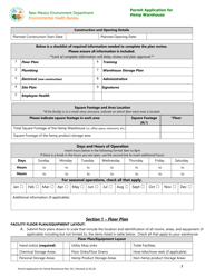 Permit Application for Hemp Warehouse - New Mexico, Page 3