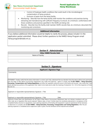 Permit Application for Hemp Warehouse - New Mexico, Page 8