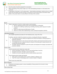 Permit Application for Hemp Extraction Facility - New Mexico, Page 11