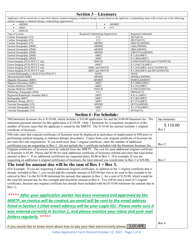 Application Form for Initial Licensure for Medical Imaging or Radiation Therapy - New Mexico, Page 2