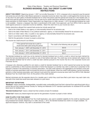 Form RPD-41340 Blended Biodiesel Fuel Tax Credit Claim Form - New Mexico, Page 2