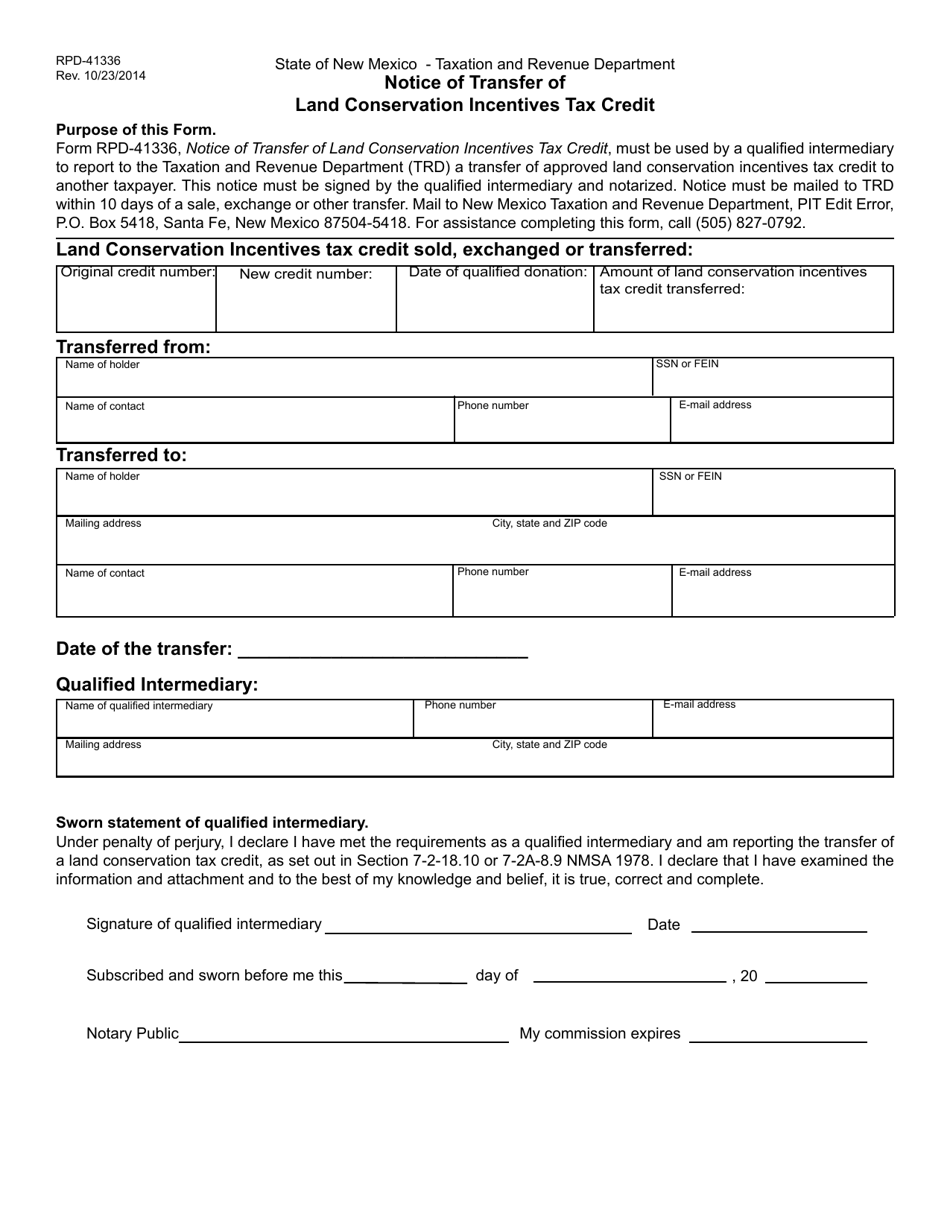 Form Rpd 41379 Printable Form RPD-41336 - Fill Out, Sign Online and Download Printable PDF, New ...
