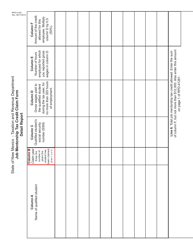 Form RPD-41281 Job Mentorship Tax Credit Claim Form - New Mexico, Page 2