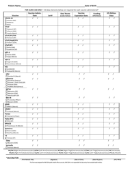 New Mexico Vfc Vaccine Administration Form - New Mexico, Page 2