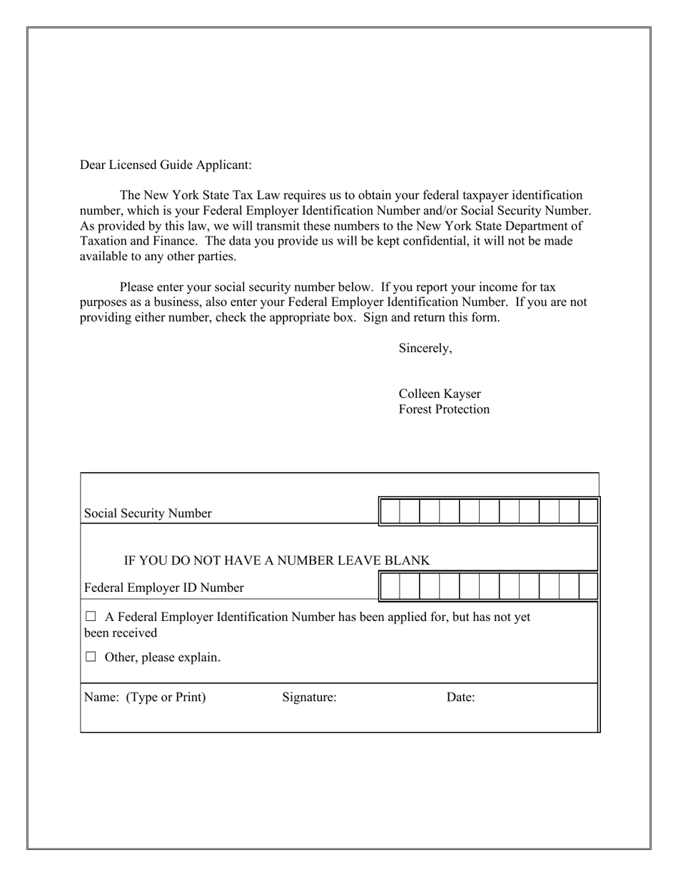 Licensed Guide Application - New York, Page 6