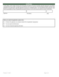 Beneficial Use Determination &quot; Request for Renewal - New York, Page 3