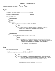 Registered Anaerobic Digester Annual Report - New York, Page 4