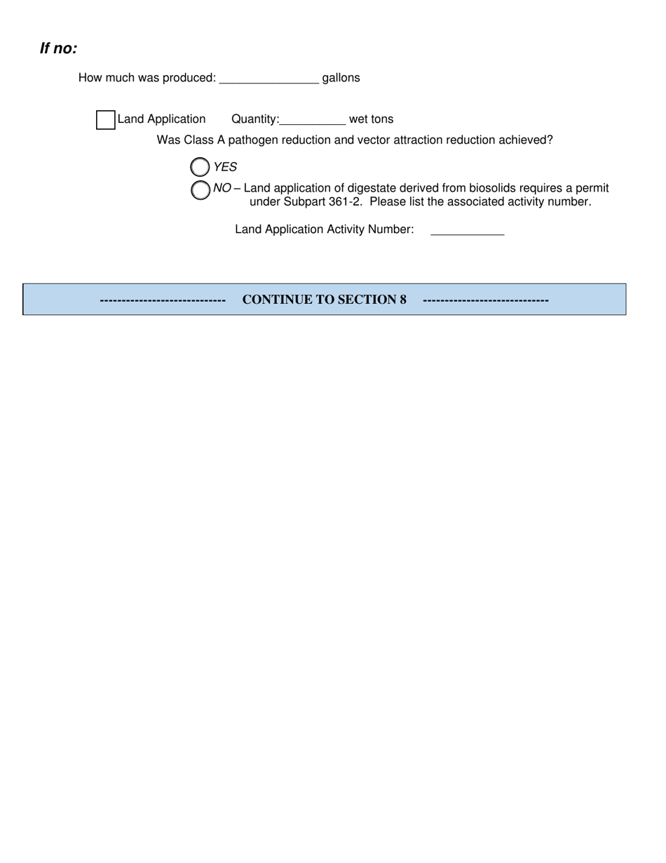 Permitted Anaerobic Digester Annual Report - New York, Page 7