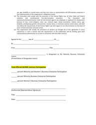Form 4 Minority and Women-Owned Business Enterprises - Equal Employment Opportunity Policy Statement - New York, Page 2