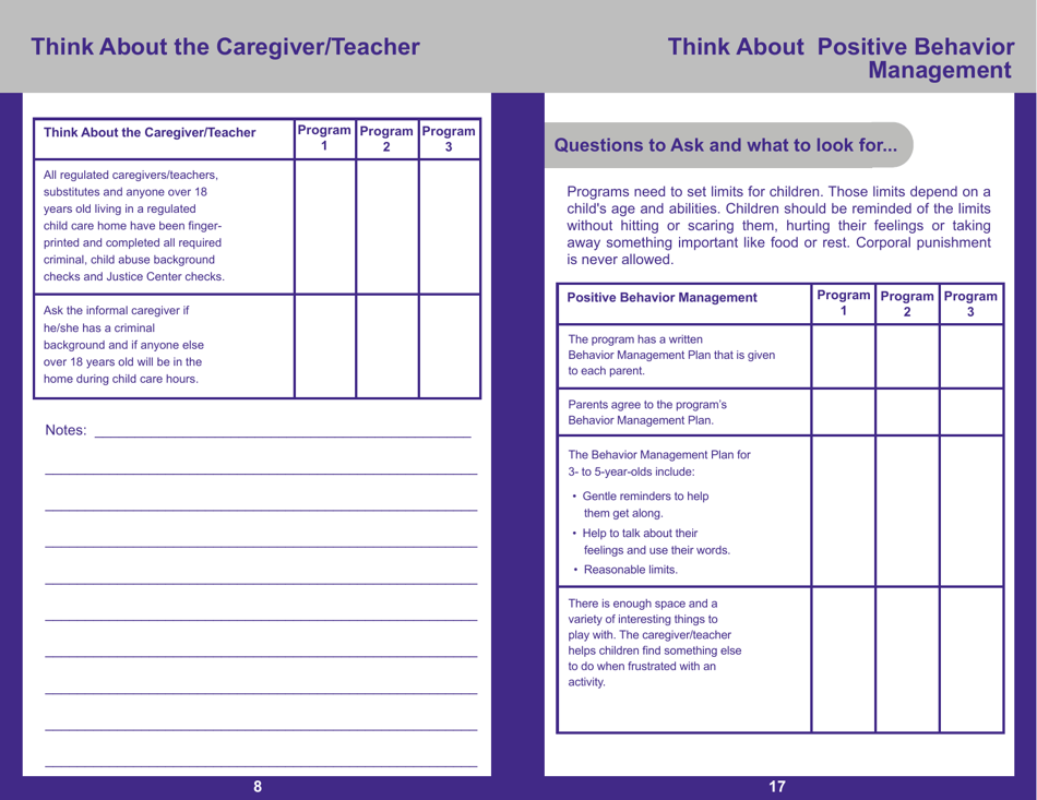 Form PUB-1115C As You Think About Child Care for Your 3- to 5-year-Old - New York, Page 8