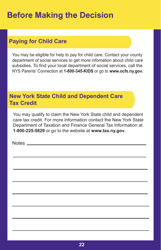 Form PUB-1115B As You Think About Child Care for Your Infant or Toddler - New York, Page 22