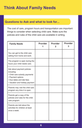 Form PUB-1115B As You Think About Child Care for Your Infant or Toddler - New York, Page 6